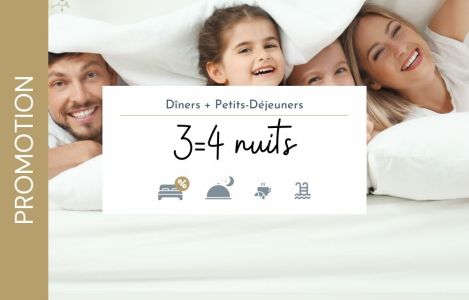 Offre 3=4 nuits